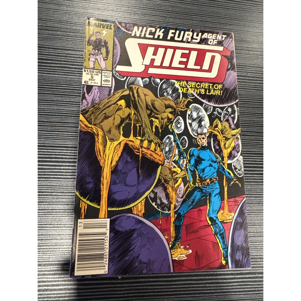 Nick Fury Agent Of Shield #5 Comic 1989 Marvel Comics